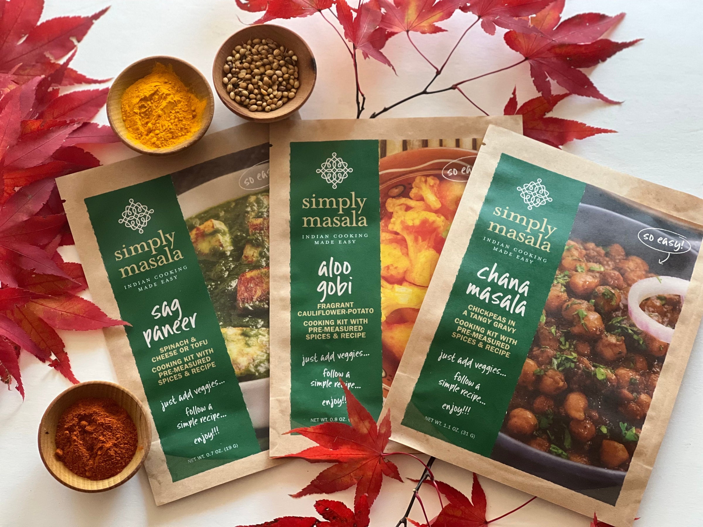 Removing the Fear Factor of Indian cooking with Simply Masala cooking kits