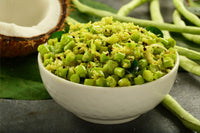 Simply masala poriyal or thoran aromatic seasoned vegetable vegan and vegetarian